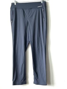 Patagonia Hiking Travel Technical Women’s Pants Gray M | Zip Pockets Outdor